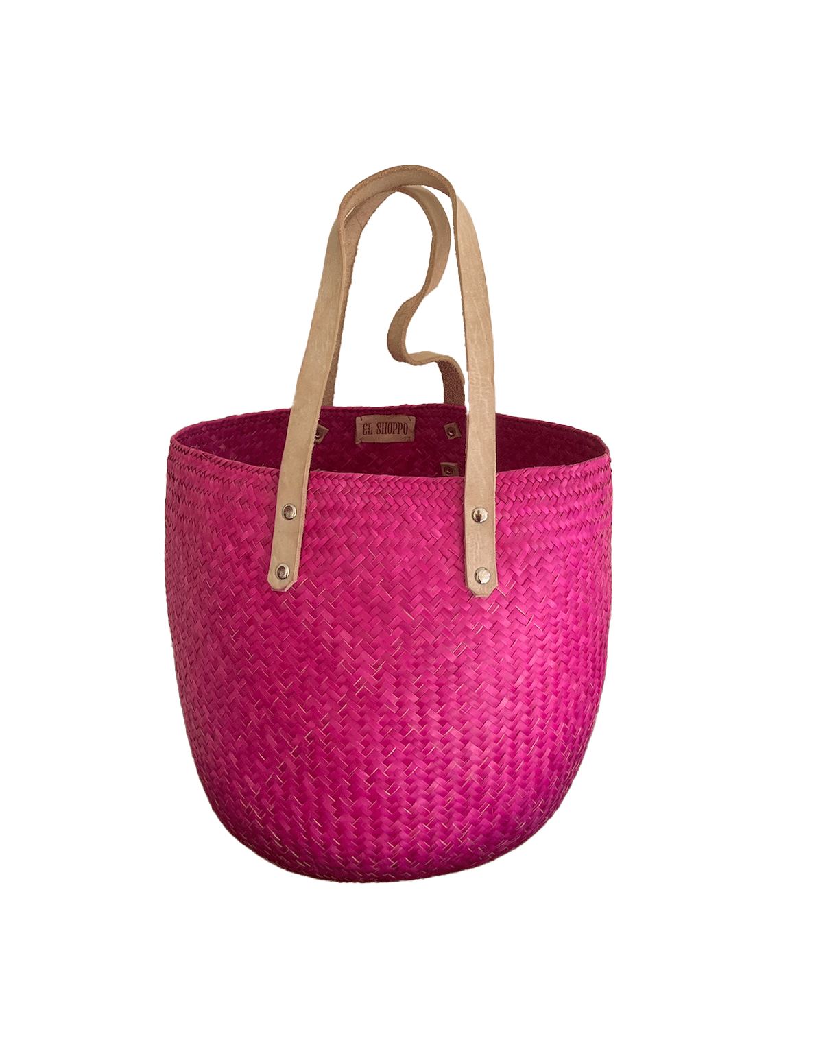 The Palm Tote Pink - Large – el Shoppo The Palm Tote Pink - Large – el Shoppo