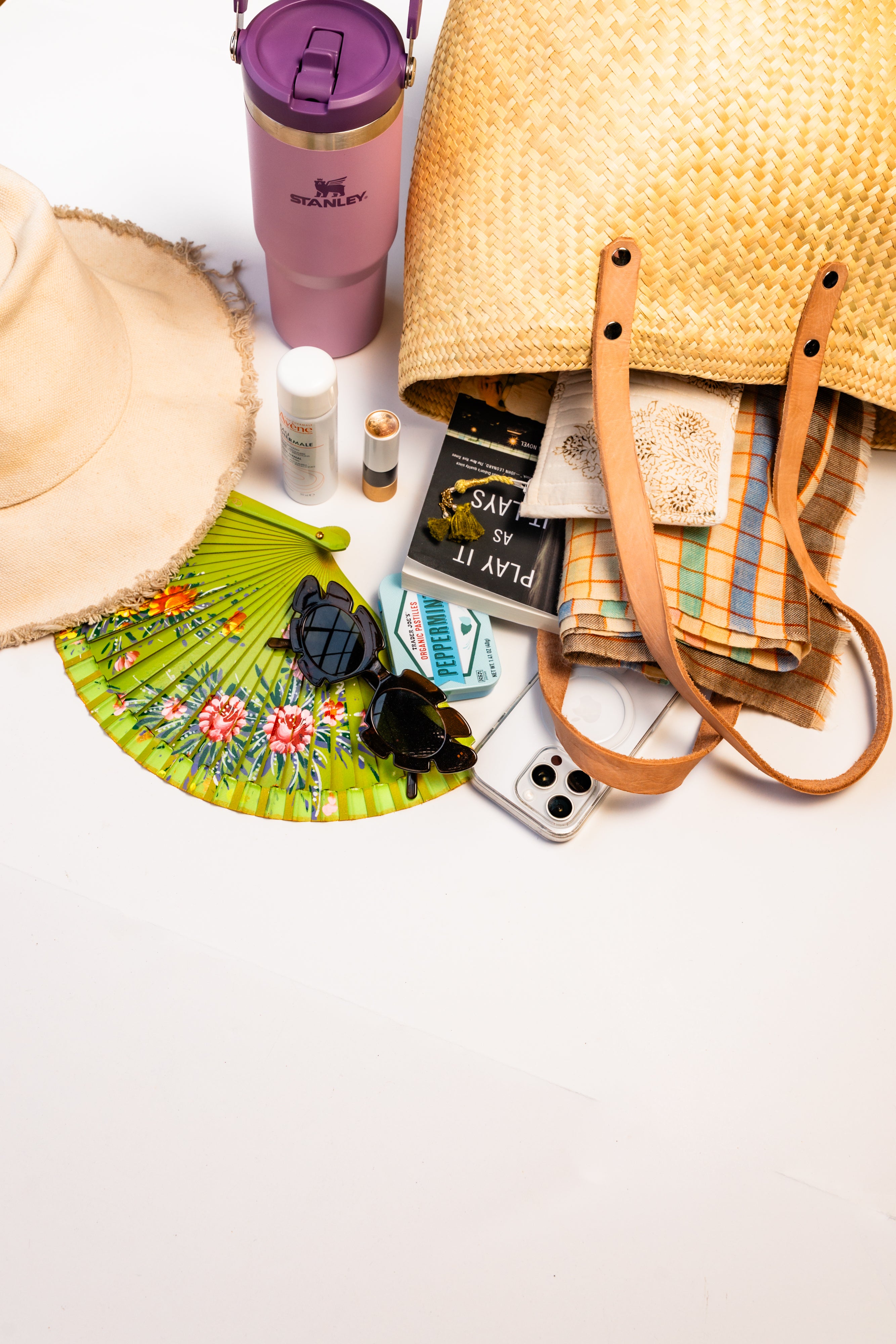 The Palm Tote Natural - Large